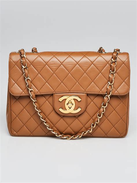 bolsa chanel beige|chanel lambskin bag.